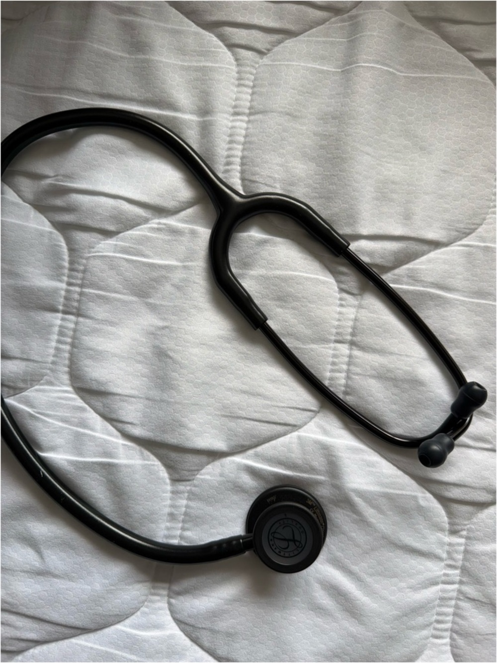 Classic Black Stethoscope - Unbranded Professional Design